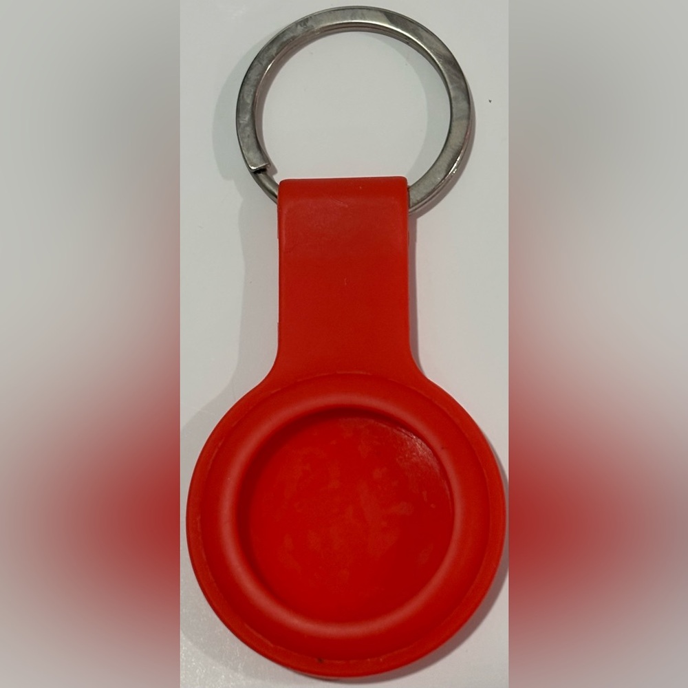 3/$20 | AirTag Holder Keychain | Black Pink Navy Red